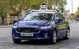 Autonomous Ford Mondeo - front Autonomous Ford Mondeo - front