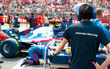 Honda Formula 1 pit stop