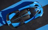 Bugatti Bolide from above new angle