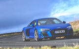 Audi R8 2019 UK first drive review - cornering