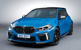 BMW 1 Series M render 2020 - stationary front BMW 1 Series M render 2020 - stationary front