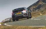 11 honda civic type r 2019 rt cornering rear