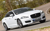 Jaguar XJ - tracking front Jaguar XJ - tracking front
