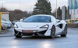 McLaren Sports Series Hybrid prototype front on