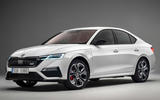 Skoda Octavia vRS 2020 - stationary side Skoda Octavia vRS 2020 - stationary side