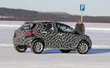 2021 Toyota small SUV prototype - cornering rear