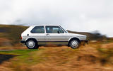 Volkswagen Golf GTI Mk1 - tracking side Volkswagen Golf GTI Mk1 - tracking side
