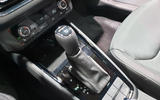 Skoda Scala official reveal stage gearstick