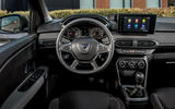 12 dacia sandero tce 90 2021 uk first drive review steering wheel 12 dacia sandero tce 90 2021 uk first drive review steering wheel