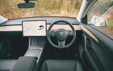 12 tesla model y 2022 road test review dashboard
