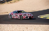 Toyota Supra drifting