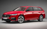 Skoda Octavia vRS 2020 - stationary side Skoda Octavia vRS 2020 - stationary side