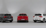Volkswagen Golf GTD GTI and GTE 2020 - stationary rears Volkswagen Golf GTD GTI and GTE 2020 - stationary rears