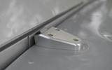 Defender hearse conversion - hinge