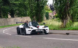 KTM Xbow Darkside developments demonstrator - on the road front KTM Xbow Darkside developments demonstrator - on the road front