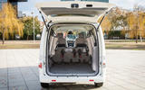 Nissan e-NV200 back boot open