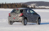 2021 Toyota small SUV prototype - cornering rear