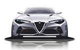 Alfa Romeo Giulia GTA render 2020 - stationary front 