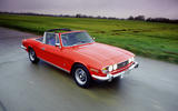 Triumph Stag - tracking side Triumph Stag - tracking side