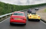 BMW i8, Audi A4, Alfa Romeo 4C Spider, Alpina D3 Biturbo Touring