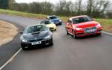 BMW i8, Audi A4, Alfa Romeo 4C Spider, Alpina D3 Biturbo Touring