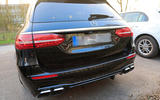 Mercedes-AMG E63 - spy shots