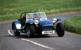 Caterham Seven - tracking front