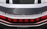 2020 Bugatti Centodieci reveal - rear detail