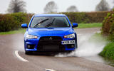 Mitsubishi Evo X 2008 - tracking front
