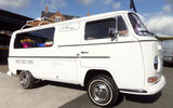 Defender hearse conversion - VW camper hearse