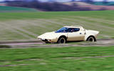 Lancia Stratos - tracking side Lancia Stratos - tracking side