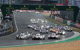 17 toyota le mans leading