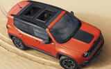Facelifted Jeep Renegade shown at Turin motor show