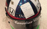 18 Dario Franchitti helmet 18 Dario Franchitti helmet