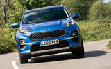 19 kia sportage 2020 road test review update cornering front
