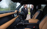 Land Rover Defender 2020 - interior Land Rover Defender 2020 - interior