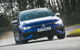 19 volkswagen golf r 2021 rt cornering