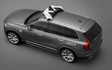 Self-driving Volvo XC90