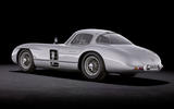 1955 Mercedes Benz 300 SL studio rear quarters