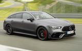 Mercedes-AMG CLA 45 S Shooting Brake - driving