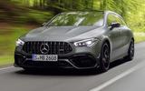 Mercedes-AMG CLA 45 S Shooting Brake - driving