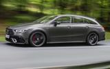 Mercedes-AMG CLA 45 S Shooting Brake - driving