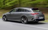 Mercedes-AMG CLA 45 S Shooting Brake - driving