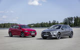 B-Class and A-Class hybrids front B-Class and A-Class hybrids front