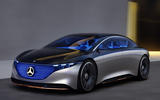 2019 Mercedes-Benz Vision EQS concept reveal