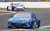 Alpine A110 kerb