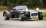 Caterham Seven - tracking side Caterham Seven - tracking side