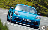 Porsche Cayman T 2019 - tracking front Porsche Cayman T 2019 - tracking front