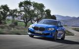 BMW 1 Series driving - front