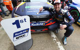 Andrew Jordan took first win for new BMW 3 Series